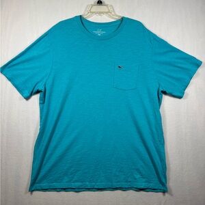 Vineyard Vines Men’s Short Sleeve Pocket Tee - Teal
